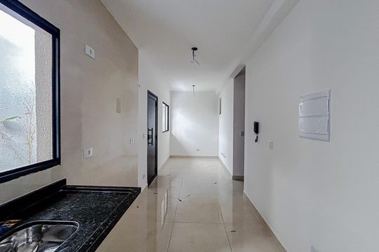 Cozinha e Área de Serviço de apartamento para alugar com 1 quarto, 44m² em Vila Carrão, São Paulo