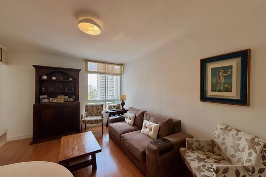 Sala de apartamento à venda com 3 quartos, 81m² em Cidade Monções, São Paulo