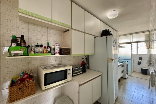 Cozinha  de apartamento à venda com 3 quartos, 81m² em Cidade Monções, São Paulo