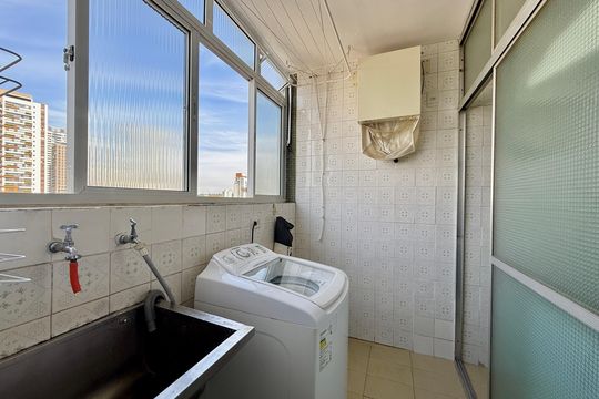 Área de Serviço de apartamento à venda com 3 quartos, 81m² em Cidade Monções, São Paulo