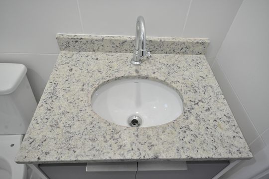Banheiro do Quarto Suíte de apartamento para alugar com 2 quartos, 49m² em Vila Gustavo, São Paulo