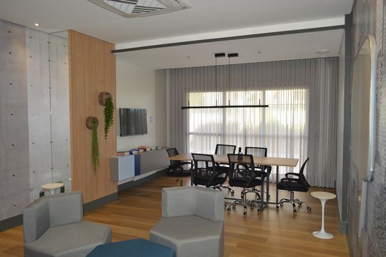 Área comum - Coworking  de apartamento para alugar com 3 quartos, 111m² em Jardim Olhos Dagua, Ribeirão Preto