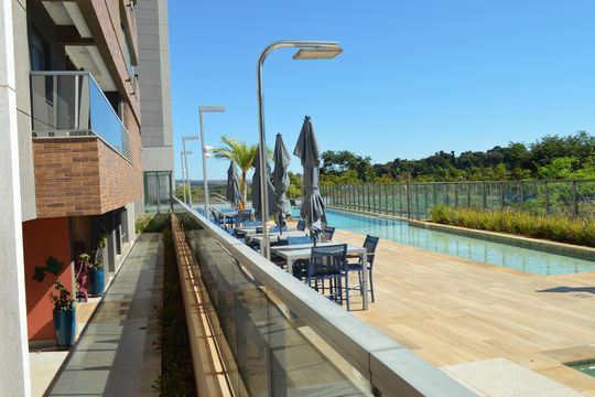 Área comum - Piscina de apartamento para alugar com 3 quartos, 111m² em Jardim Olhos Dagua, Ribeirão Preto