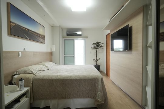 Quarto Suite 3 de casa à venda com 3 quartos, 169m² em Vila Bastos, Santo André