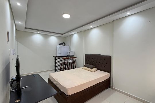 Studio de kitnet/studio para alugar com 1 quarto, 35m² em Embaré, Santos