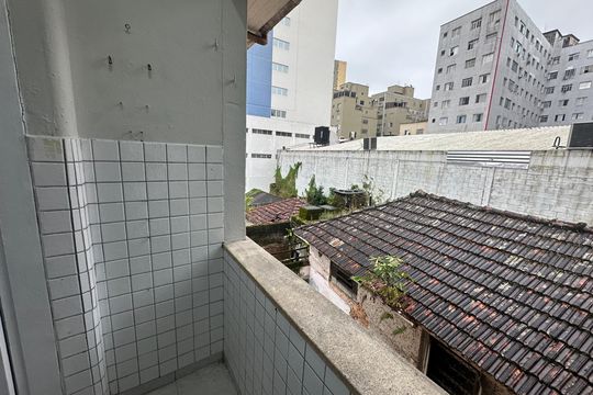 Área de Serviço de apartamento para alugar com 1 quarto, 42m² em Centro, São Vicente