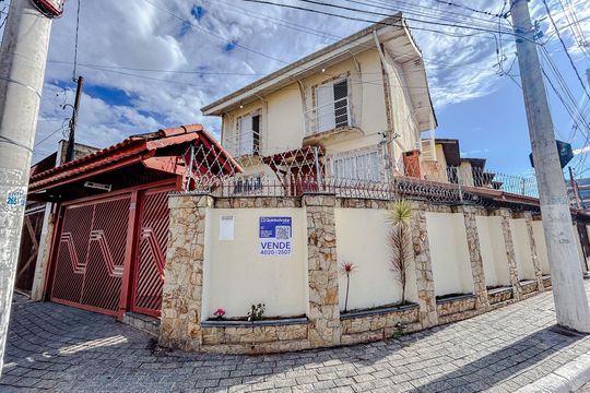 Fachada com Plaquinha de casa à venda com 3 quartos, 155m² em Vila Matilde, São Paulo