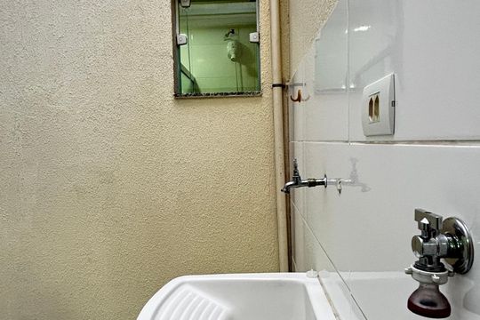 Área de Serviço de apartamento à venda com 2 quartos, 49m² em Parque João Ramalho, Santo André