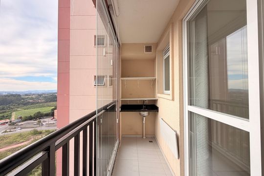 Sacada de apartamento para alugar com 3 quartos, 78m² em Cecap, Jundiaí