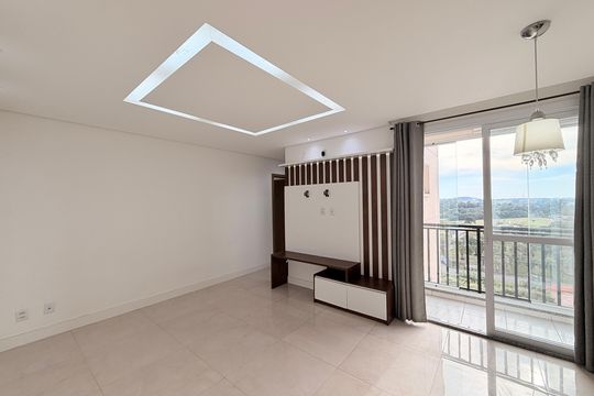 Sala de apartamento para alugar com 3 quartos, 78m² em Cecap, Jundiaí