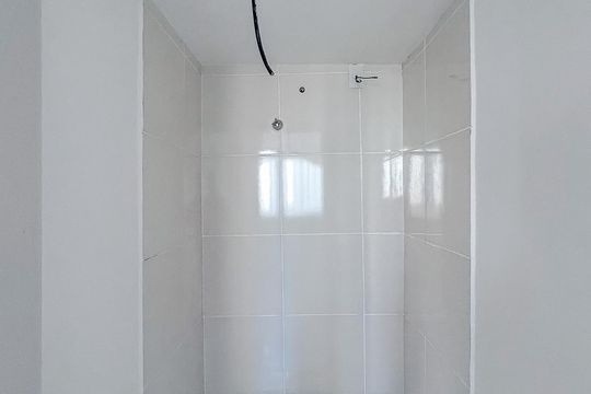 Banheiro de kitnet/studio à venda com 1 quarto, 16m² em Tatuapé, São Paulo