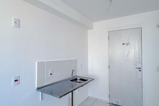 Cozinha de kitnet/studio à venda com 1 quarto, 16m² em Tatuapé, São Paulo