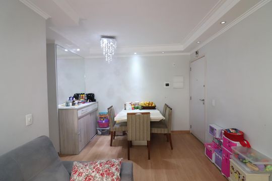 Sala de apartamento à venda com 2 quartos, 54m² em Paulicéia, São Bernardo do Campo