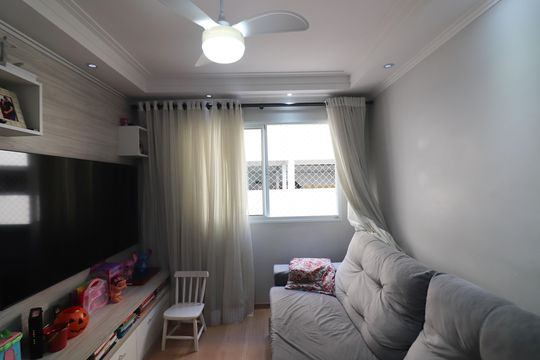 Sala de apartamento à venda com 2 quartos, 54m² em Paulicéia, São Bernardo do Campo