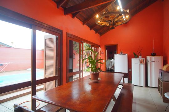Espaço Gourmet de casa à venda com 3 quartos, 210m² em Campina, São Leopoldo