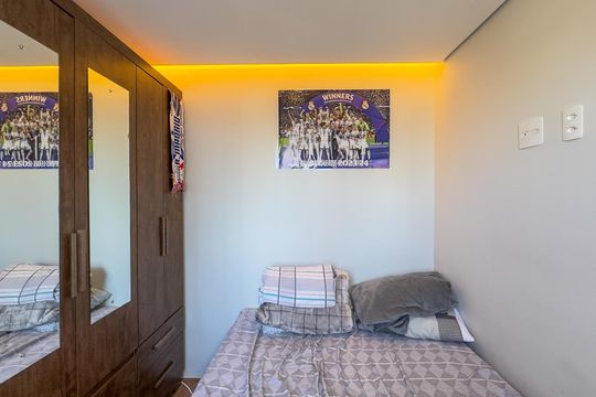 Quarto 1 de apartamento à venda com 2 quartos, 40m² em Vila Cruzeiro, São Paulo