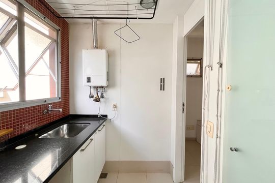 Área de Serviço de apartamento para alugar com 2 quartos, 92m² em Leblon, Rio de Janeiro