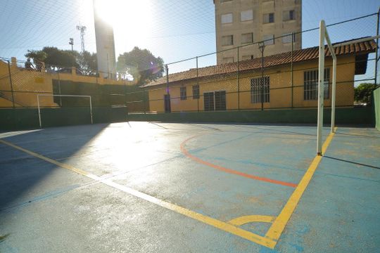 Área comum - Quadra esportiva  de apartamento à venda com 2 quartos, 57m² em Alves Dias, São Bernardo do Campo
