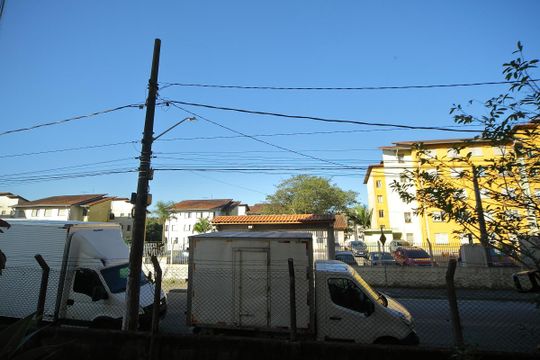Vista da cozinha de apartamento à venda com 2 quartos, 57m² em Alves Dias, São Bernardo do Campo