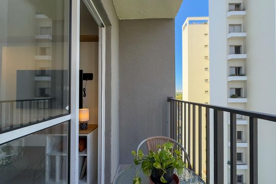 Sacada de apartamento para alugar com 1 quarto, 27m² em Campo Belo, São Paulo