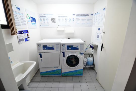 Lavanderia de apartamento para alugar com 1 quarto, 55m² em Cambuí, Campinas