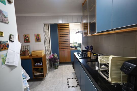 Cozinha  de apartamento à venda com 2 quartos, 163m² em Butantã, São Paulo