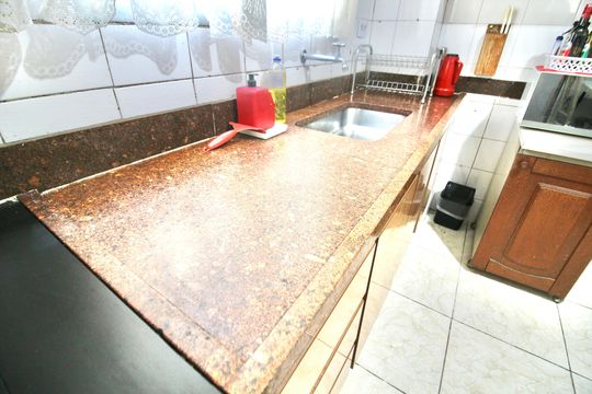 Cozinha  de apartamento à venda com 2 quartos, 60m² em Cangaiba, São Paulo