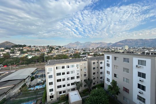Vista da sala de apartamento para alugar com 2 quartos, 40m² em Engenheiro Leal, Rio de Janeiro