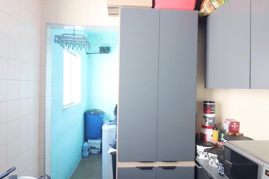 Cozinha  de apartamento à venda com 2 quartos, 58m² em Santa Terezinha, São Bernardo do Campo