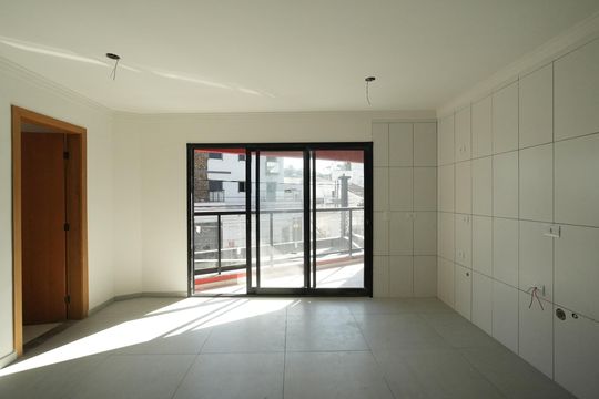 Cozinha de apartamento à venda com 2 quartos, 105m² em Vila Guiomar, Santo André