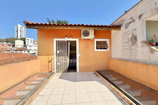 Varanda da Suíte de casa à venda com 3 quartos, 115m² em Vila Palmeiras, São Paulo