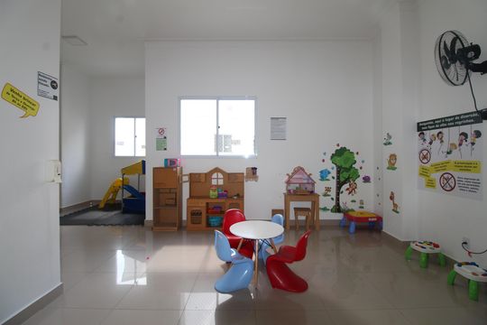 Área comum - Brinquedoteca de apartamento para alugar com 2 quartos, 50m² em Jardim das Industrias, São José dos Campos