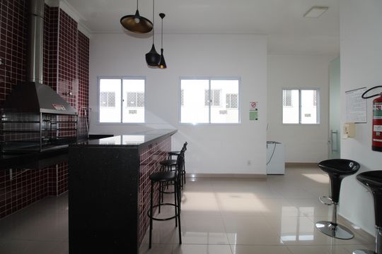 Área comum - Churrasqueira de apartamento para alugar com 2 quartos, 50m² em Jardim das Industrias, São José dos Campos