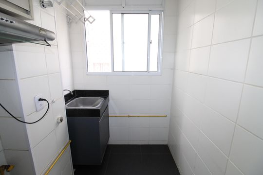 Área de Serviço de apartamento para alugar com 2 quartos, 50m² em Jardim das Industrias, São José dos Campos