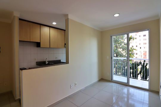 Sala  de apartamento para alugar com 2 quartos, 55m² em Jardim Iraja, São Bernardo do Campo