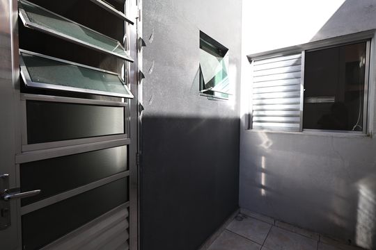 Área de Serviço de apartamento para alugar com 3 quartos, 75m² em Vila Valparaíso, Santo André
