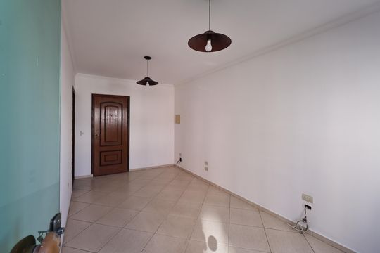 Sala de apartamento para alugar com 3 quartos, 75m² em Vila Valparaíso, Santo André