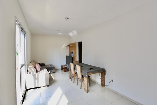 Sala de apartamento à venda com 3 quartos, 77m² em Europa, Contagem