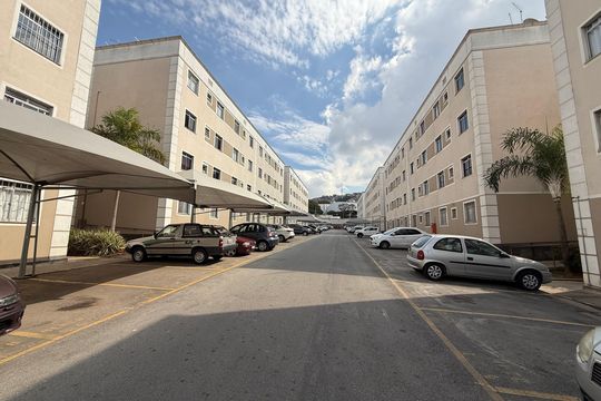 Garagem de apartamento à venda com 2 quartos, 45m² em Santa Maria, Contagem