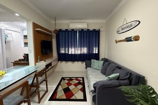 Apartamento para alugar com 2 quartos, 60m² em Jardim Las Palmas, Guarujá