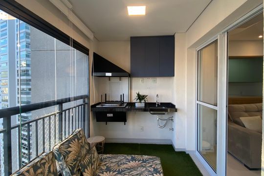 Varanda do quarto de apartamento à venda com 3 quartos, 91m² em Centro, Osasco