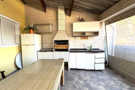 Churrasqueira de casa para alugar com 2 quartos, 76m² em Bandeiras, Osasco