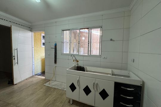 Cozinha de casa para alugar com 2 quartos, 76m² em Bandeiras, Osasco