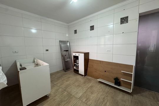 Cozinha de casa para alugar com 2 quartos, 76m² em Bandeiras, Osasco