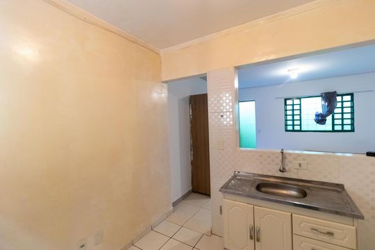 Cozinha de casa para alugar com 1 quarto, 45m² em Cidade Universitária, Campinas