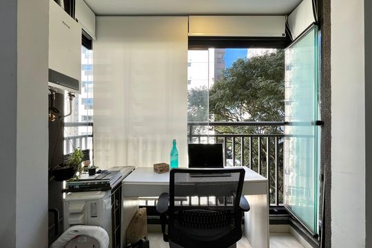 Varanda de apartamento para alugar com 1 quarto, 29m² em Vila Santa Catarina, São Paulo