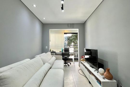 Sala de apartamento para alugar com 1 quarto, 29m² em Vila Santa Catarina, São Paulo