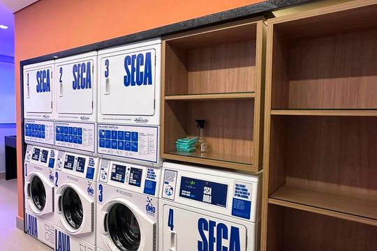 Área externa de apartamento para alugar com 1 quarto, 24m² em Vila Olímpia, São Paulo