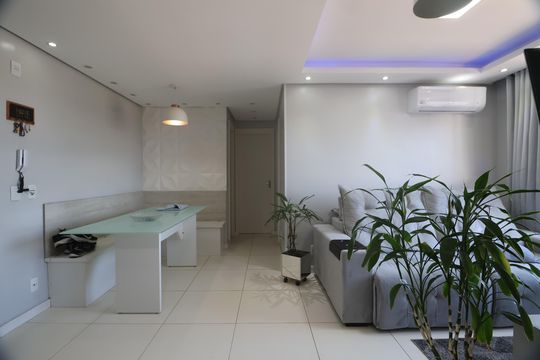 Sala de apartamento à venda com 2 quartos, 50m² em Estância Velha, Canoas