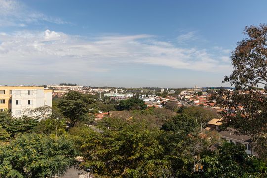 Vista da Salas de apartamento à venda com 2 quartos, 56m² em Conjunto Residencial Parque Bandeirantes, Campinas